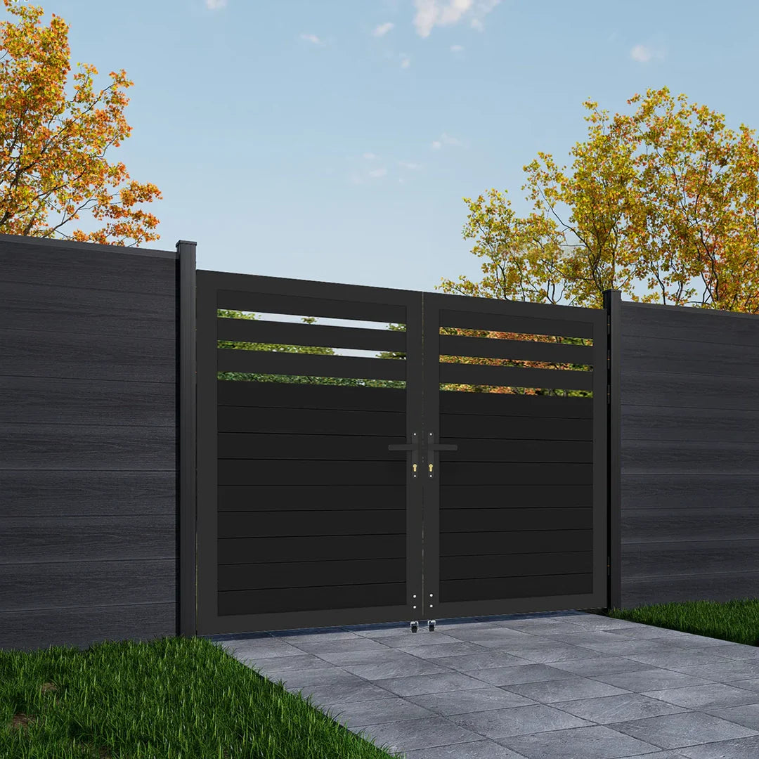 Semi-Privacy Fence Door Gate for Modern Fence Gate Ideas