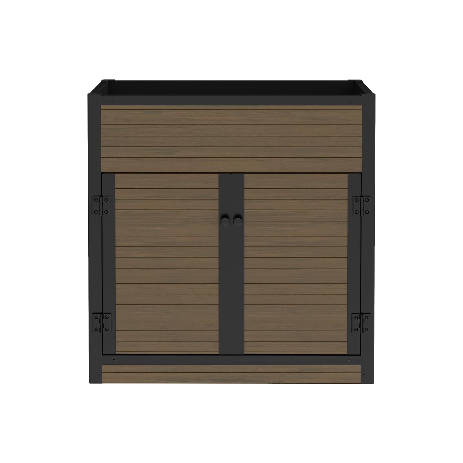 35"x14"x35" Raised Bed with Storage Under