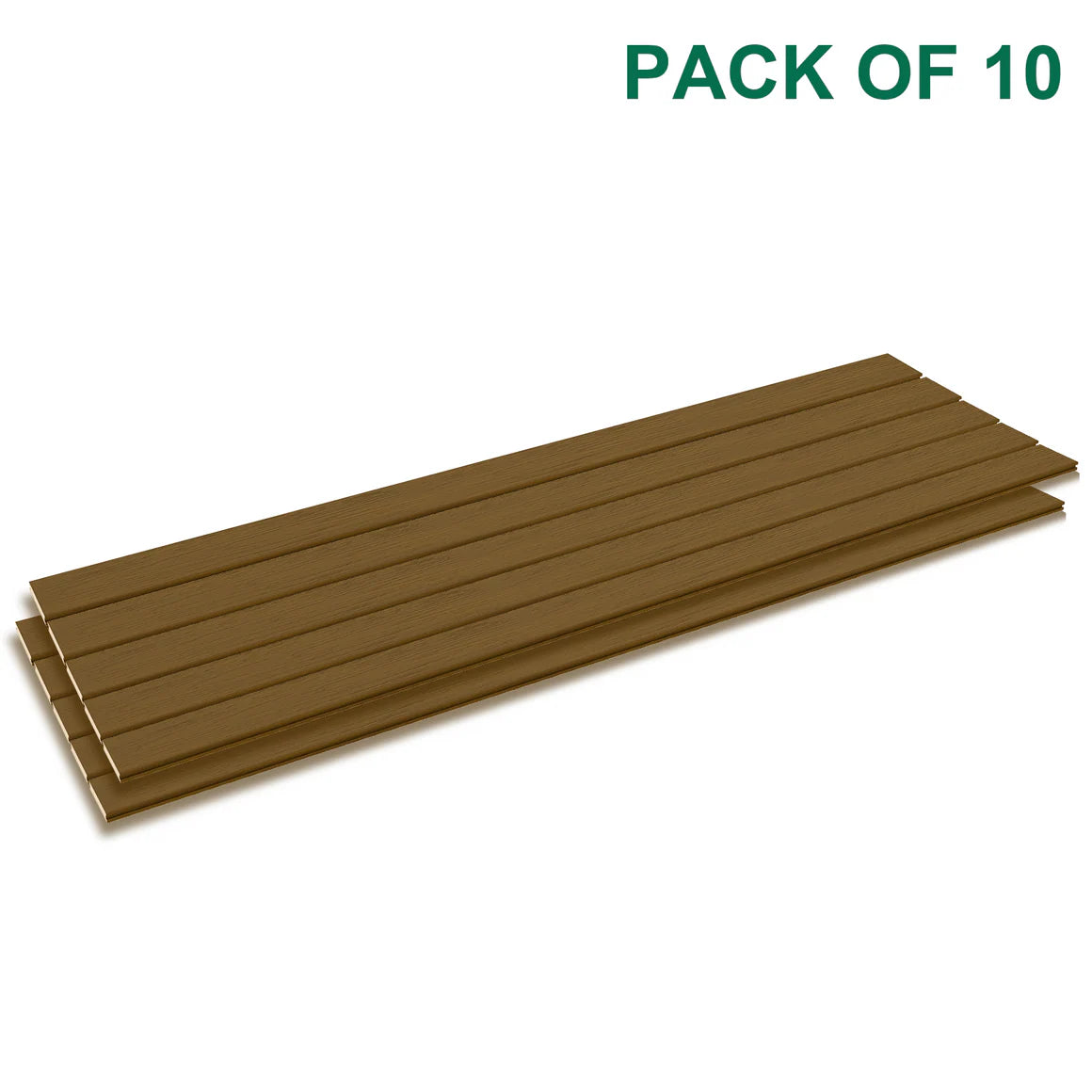 96 in Composite Decking Board, 5.5 in Wide, Outdoor Deck Board, 3 Colors Available