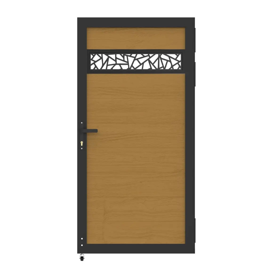 Aluminum Decorative Fence Gate Panels, 3ft, 4ft, and 5ft Length, 4 Styles for Single & Double Doors