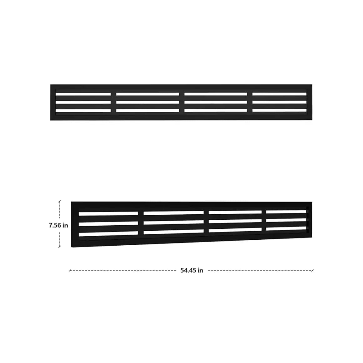 Aluminum Decorative Fence Gate Panels, 3ft, 4ft, and 5ft Length, 4 Styles for Single & Double Doors