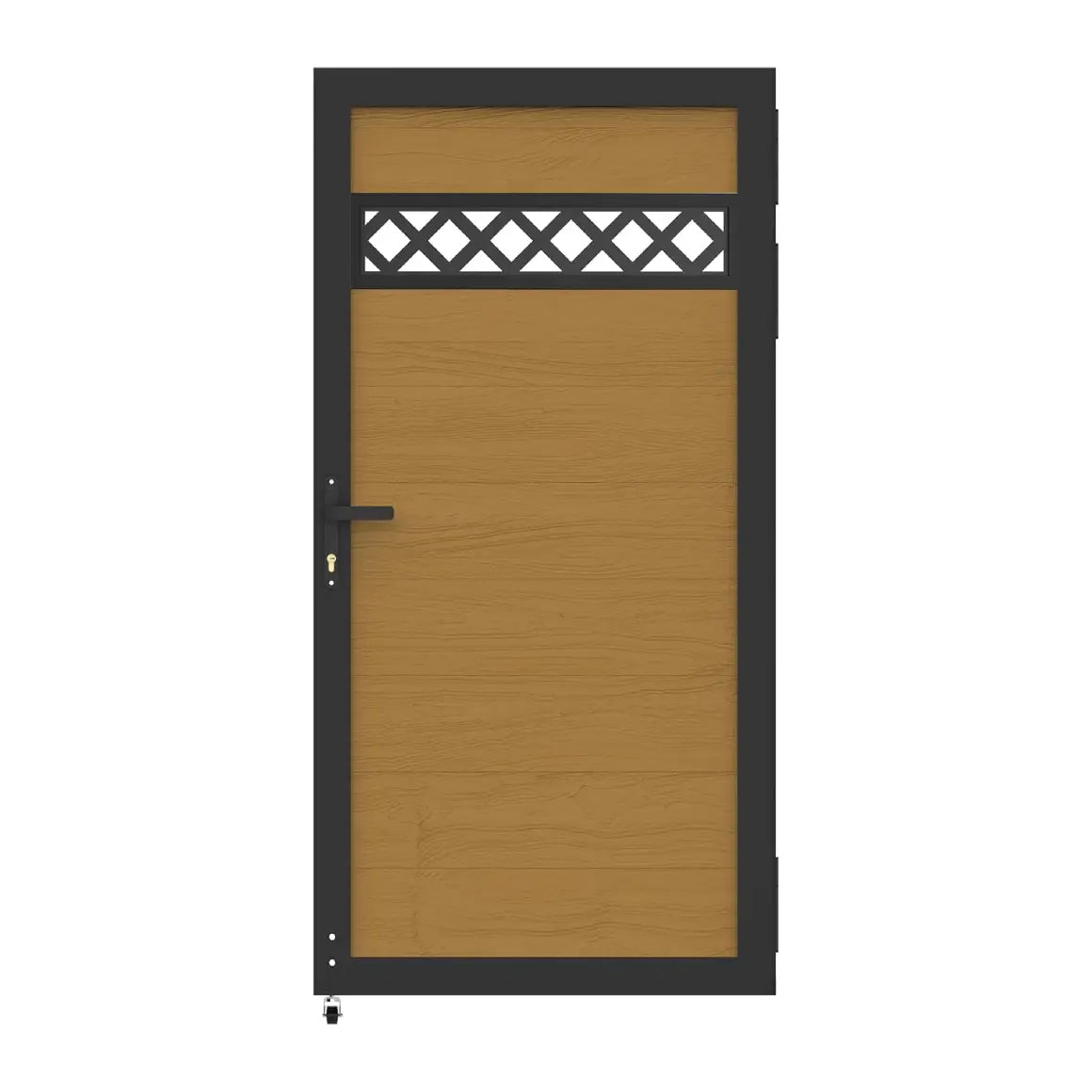 Aluminum Decorative Fence Gate Panels, 3ft, 4ft, and 5ft Length, 4 Styles for Single & Double Doors