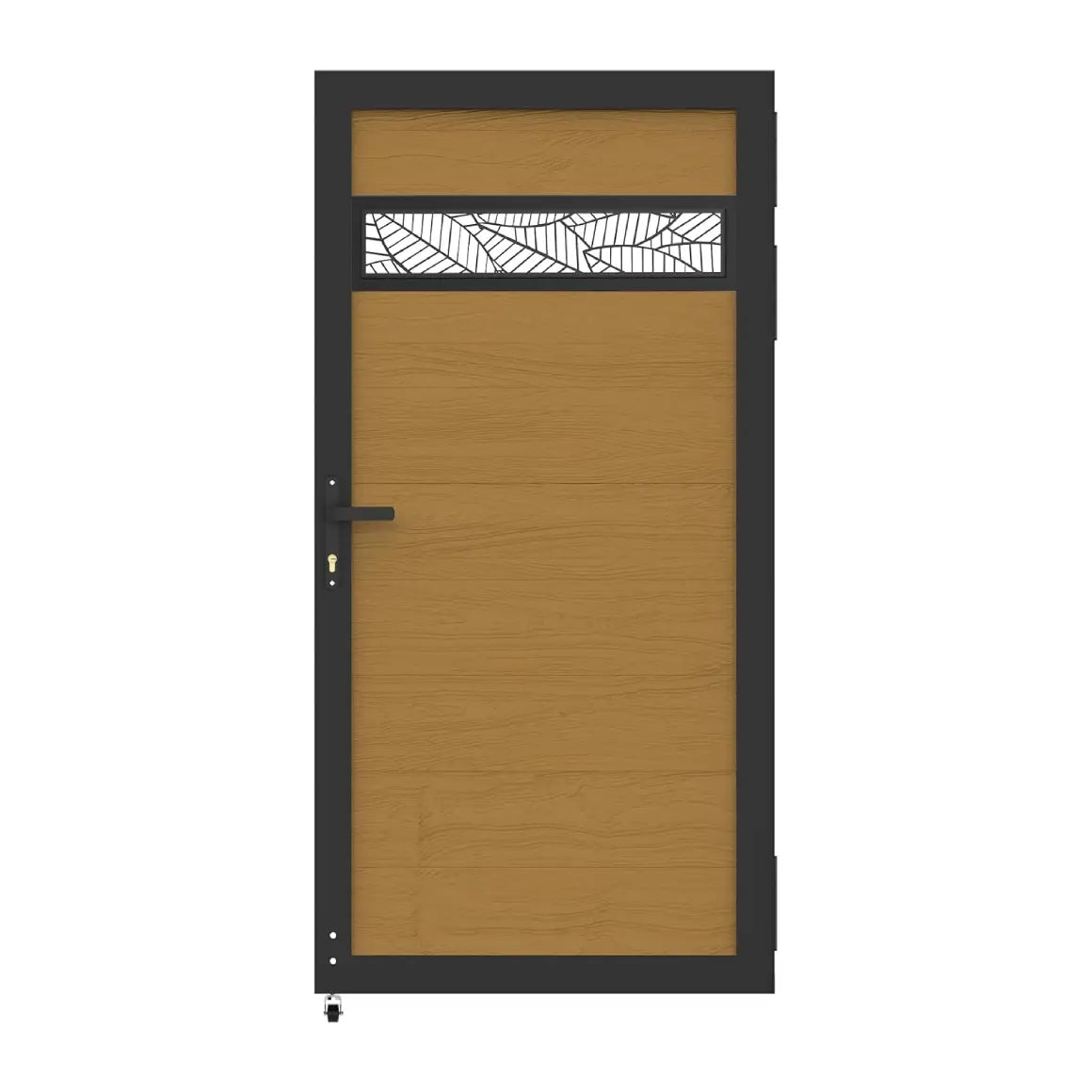 Aluminum Decorative Fence Gate Panels, 3ft, 4ft, and 5ft Length, 4 Styles for Single & Double Doors