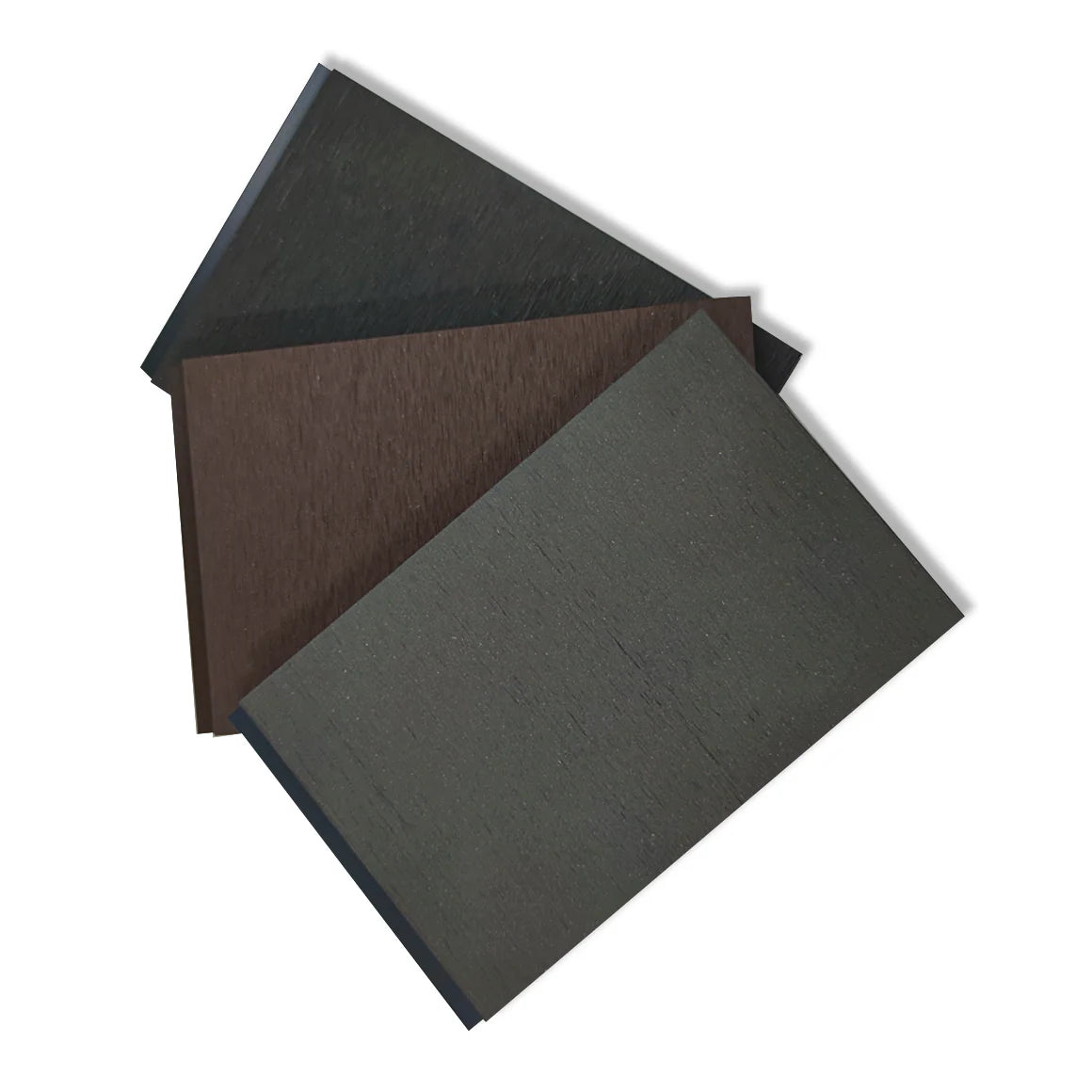 Courtyardmart Composite Privacy Fence Screen Sample with Grained Finish