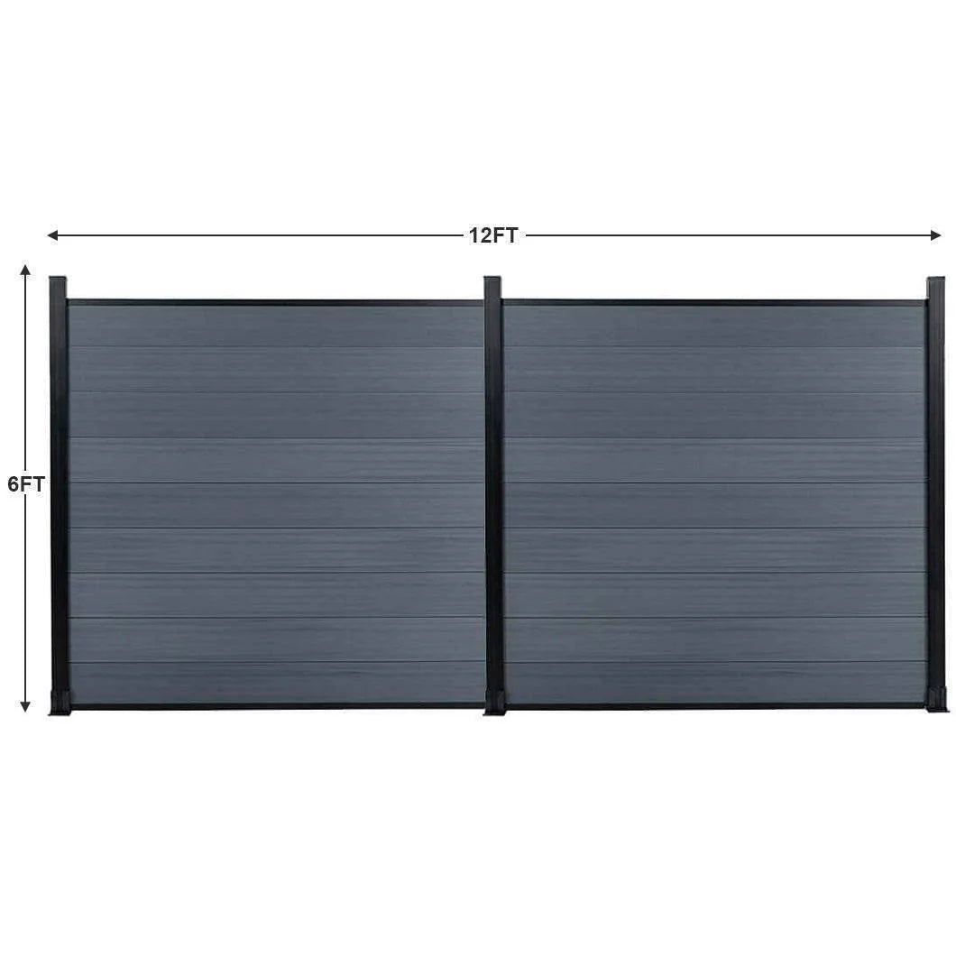 Durable 6ft x 6ft Privacy Fence Screen for Patio and Yard