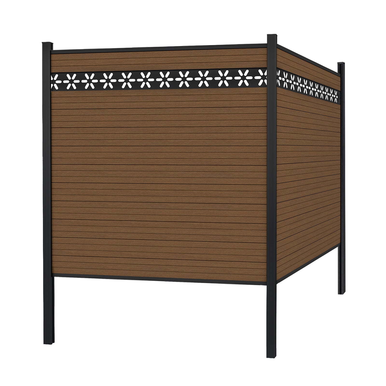 Courtyardmart composite fence panels for backyard fencing ideas