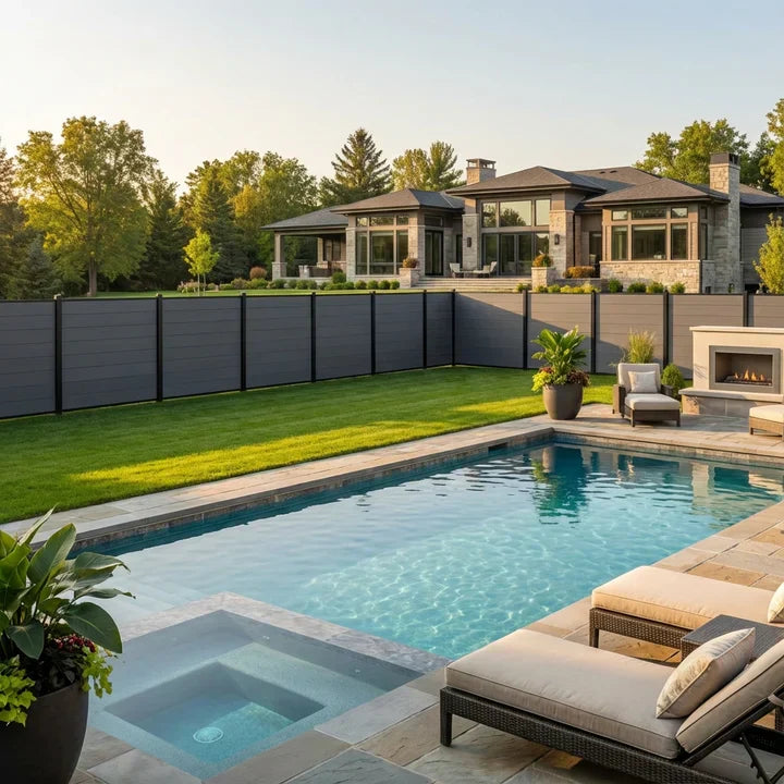 modern-composite-privacy-fence-panels-in-backyard