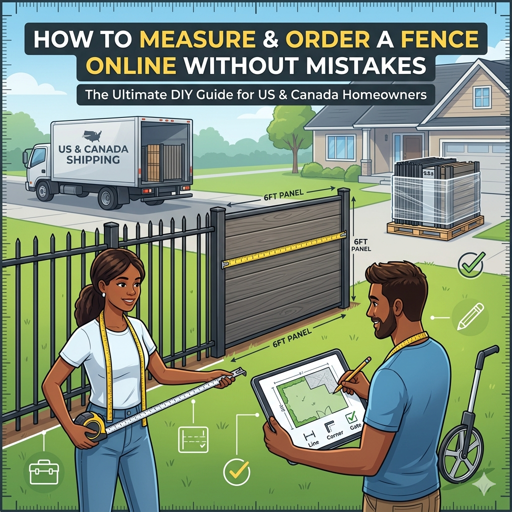 How to Measure and Order a Fence Online Without Making Mistakes