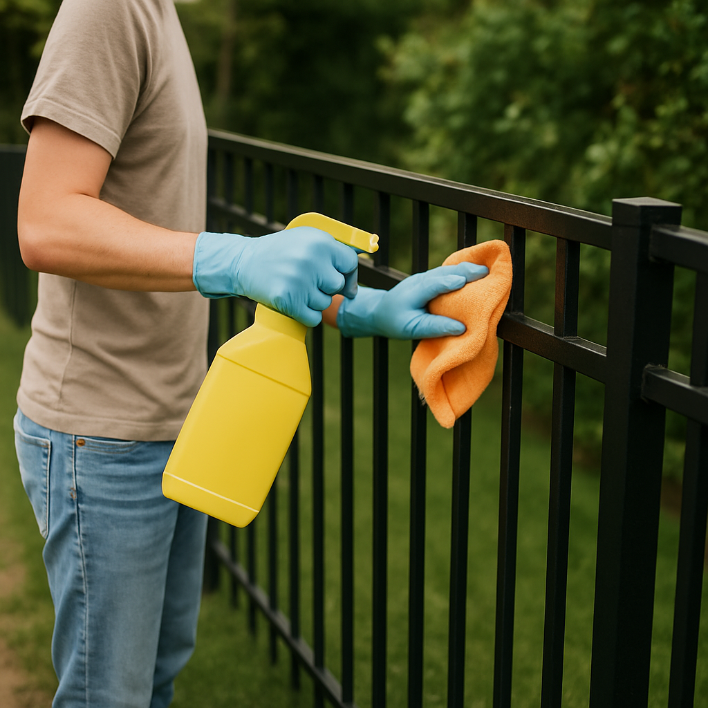 Maintenance Tips for Black Aluminum Fencing