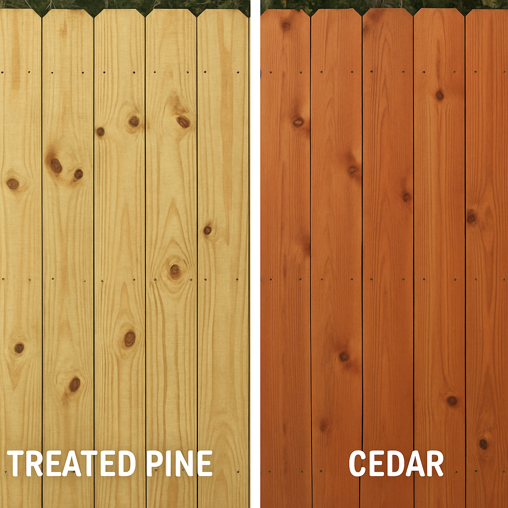 Treated Pine VS Cedar
