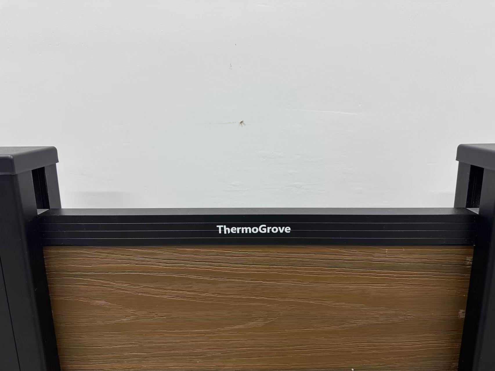 ThermoGrove Brown Composite Fence with Post Kit | Durable Outdoor Privacy Fence Panels for Backyard, Garden, Patio, Easy Installation