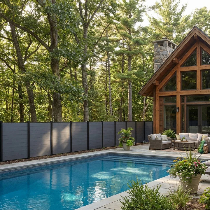 6' x 6' WPC Premium Privacy Fence (In-Ground Series)