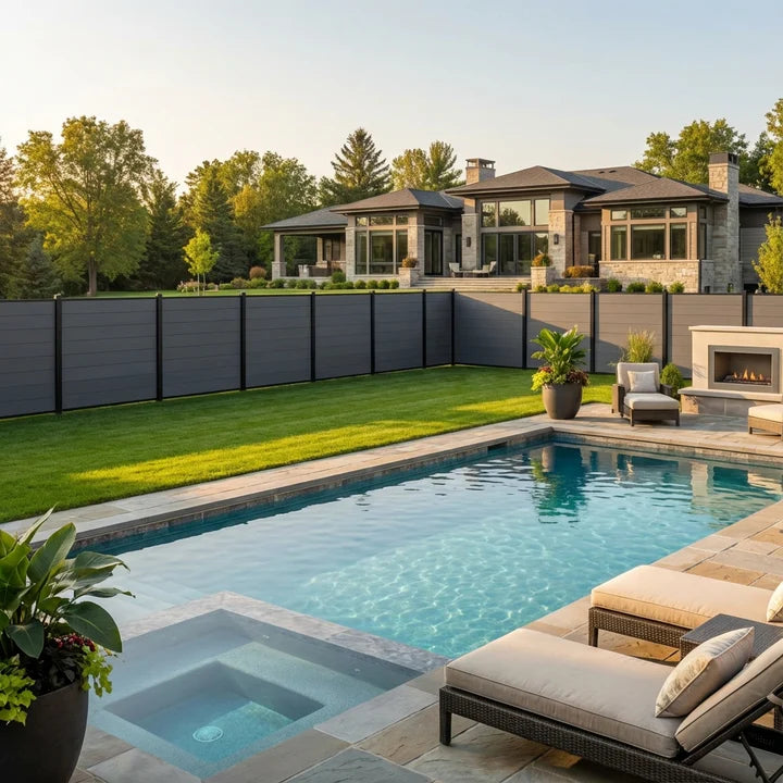 6' x 6' WPC Premium Privacy Fence (In-Ground Series)