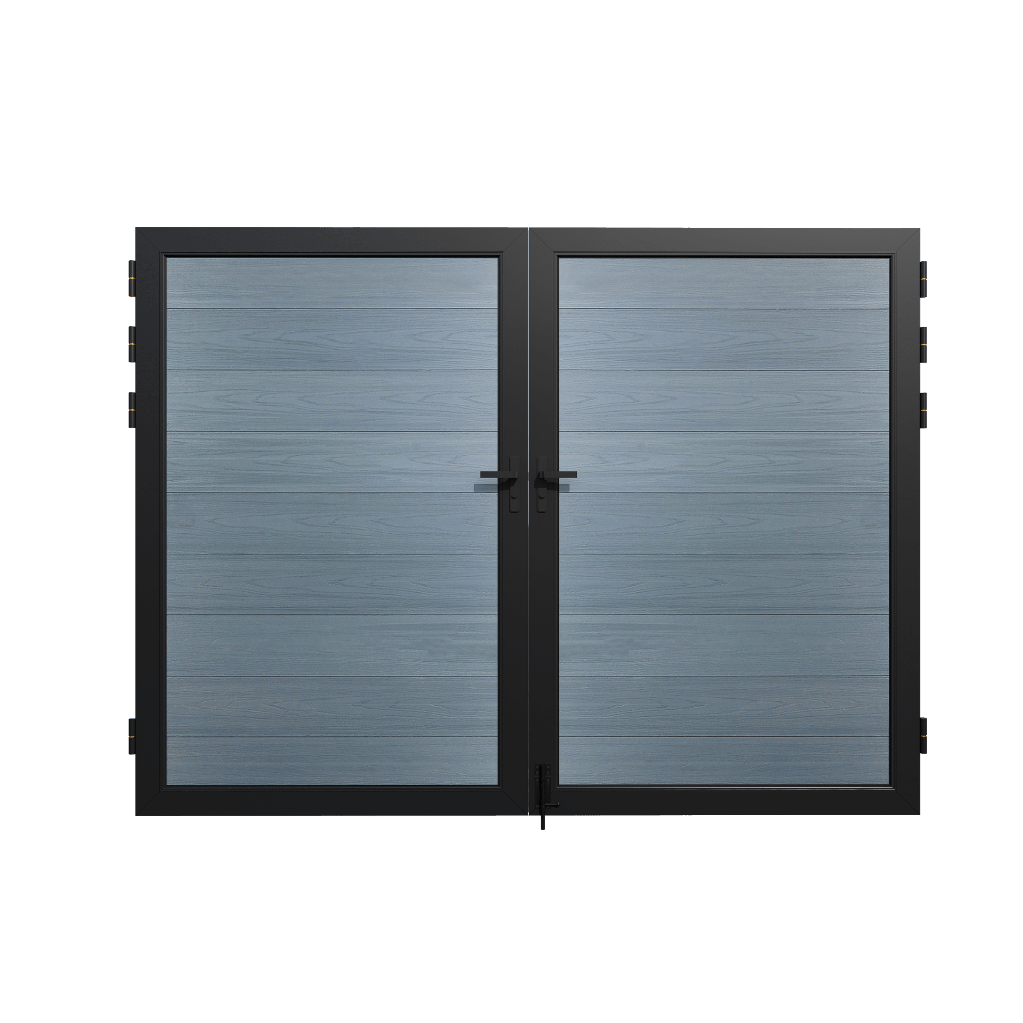 6ft x 8ft Privacy Fence & Driveway Gate - Double Garden Gate - CourtyardMart