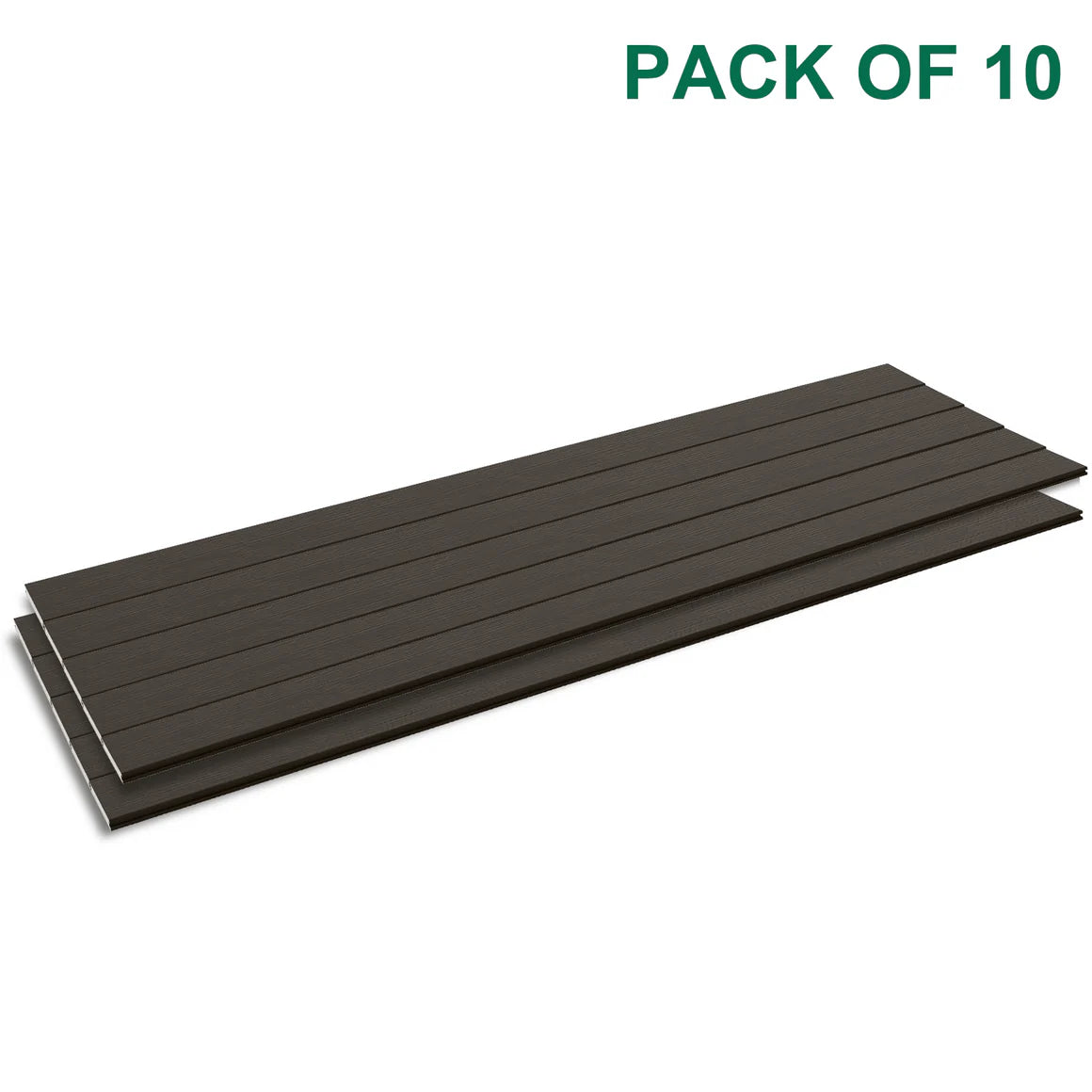 96 in Composite Decking Board, 5.5 in Wide, Outdoor Deck Board, 3 Colors Available