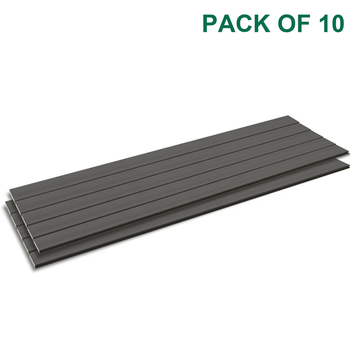 96 in Composite Decking Board, 5.5 in Wide, Outdoor Deck Board, 3 Colors Available