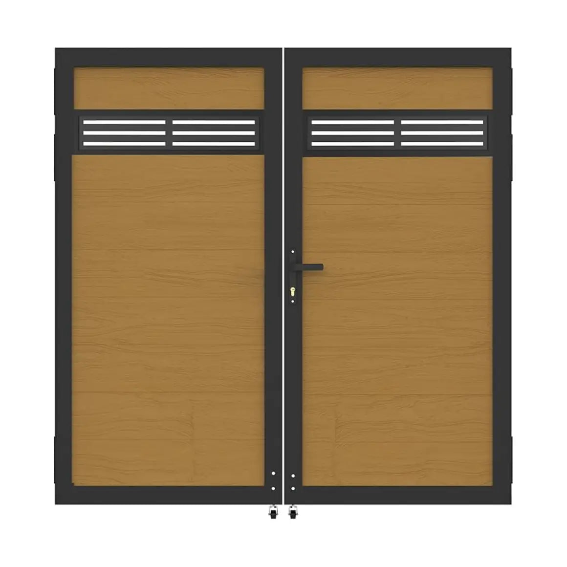 Aluminum Decorative Fence Gate Panels, 3ft, 4ft, and 5ft Length, 4 Styles for Single & Double Doors