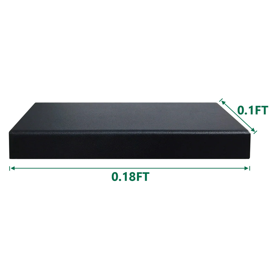 Courtyardmart adjustable corner post kit for aluminum fences, durable black outdoor post solution
