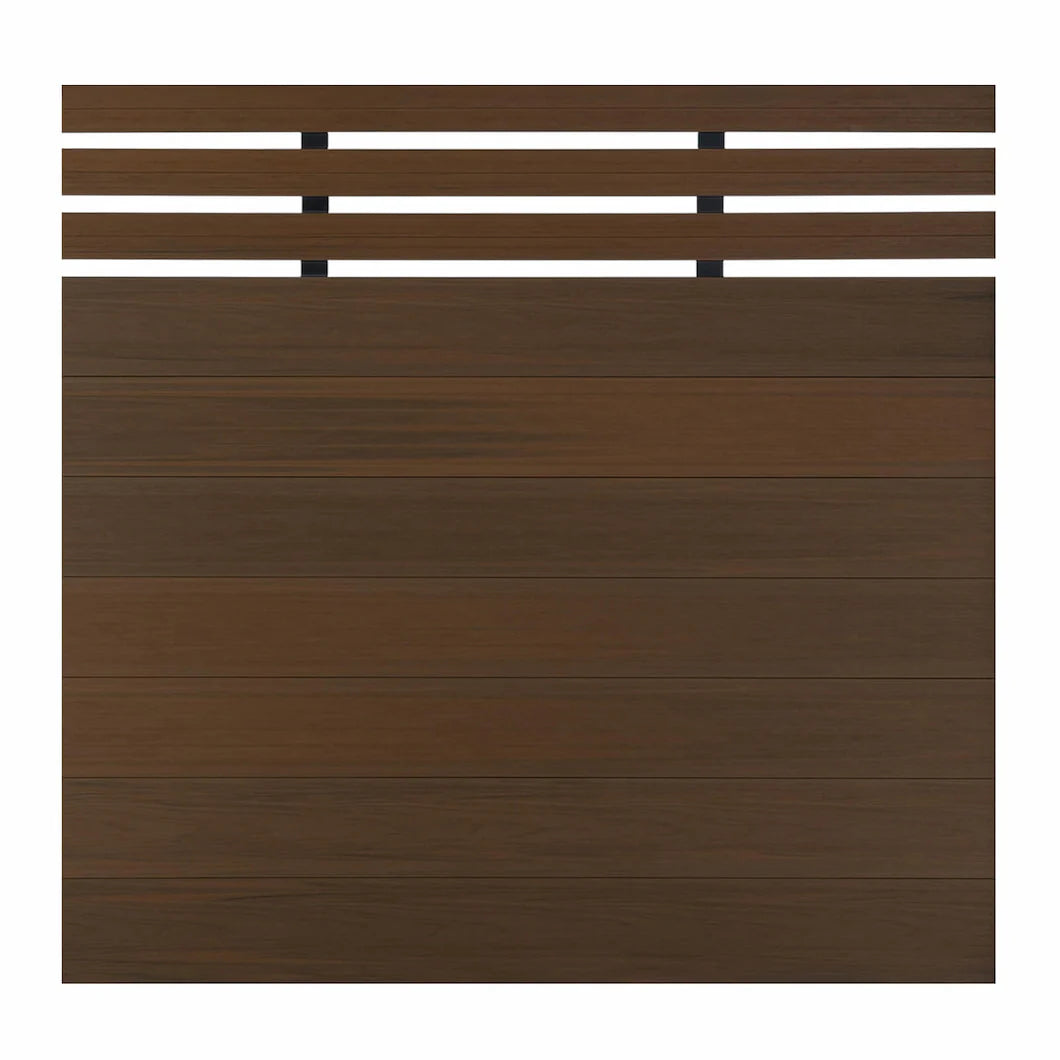 Brushed Finish Composite Fencing Panels