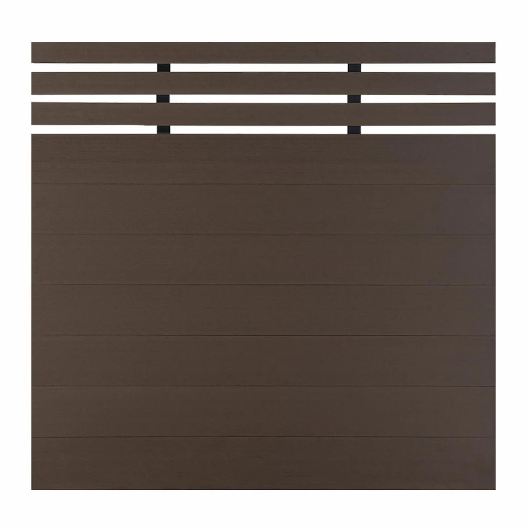 Grained Finish Composite Fencing Panels
