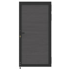 Courtyardmart 6ft x 3ft Composite Privacy Fence Gate with Sturdy Metal Frame, One Set. Ideal for Garden, Backyard, or Patio, Outdoor Entry Gate