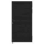 Courtyardmart 6ft x 3ft Composite Privacy Fence Gate with Sturdy Metal Frame, One Set. Ideal for Garden, Backyard, or Patio, Outdoor Entry Gate