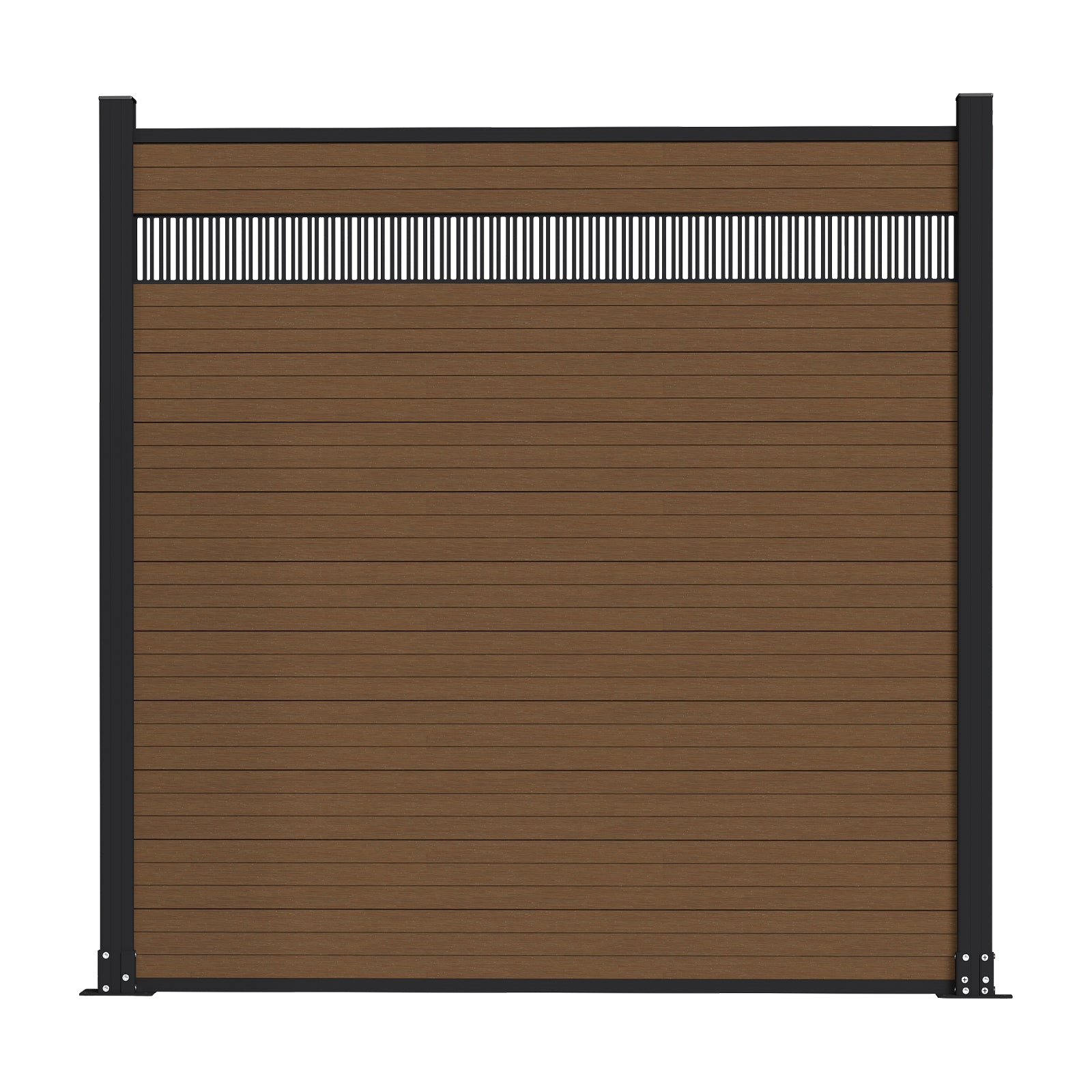 Courtyardmart 6ft x 6ft Carving Composite Privacy Fence Screen for Outdoor Decor, Garden, Backyard, Porch, Patio or Balcony