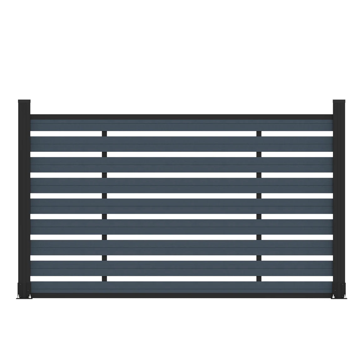 UV resistant WPC composite lattice fence for garden and patio privacy, 72 inch wide panel