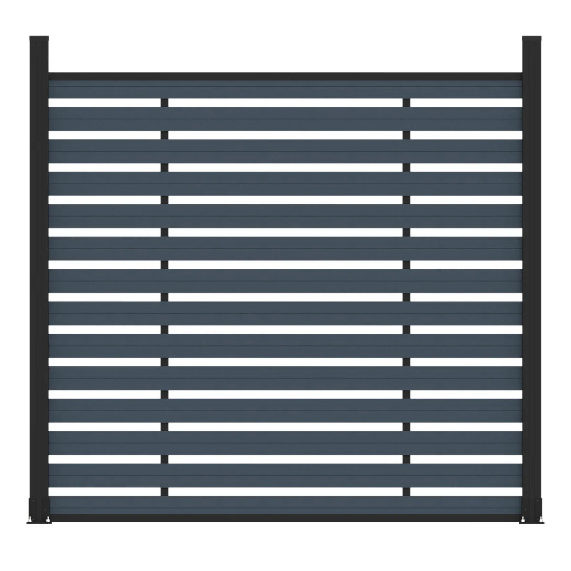 UV resistant WPC composite lattice fence for garden and patio privacy, 72 inch wide panel