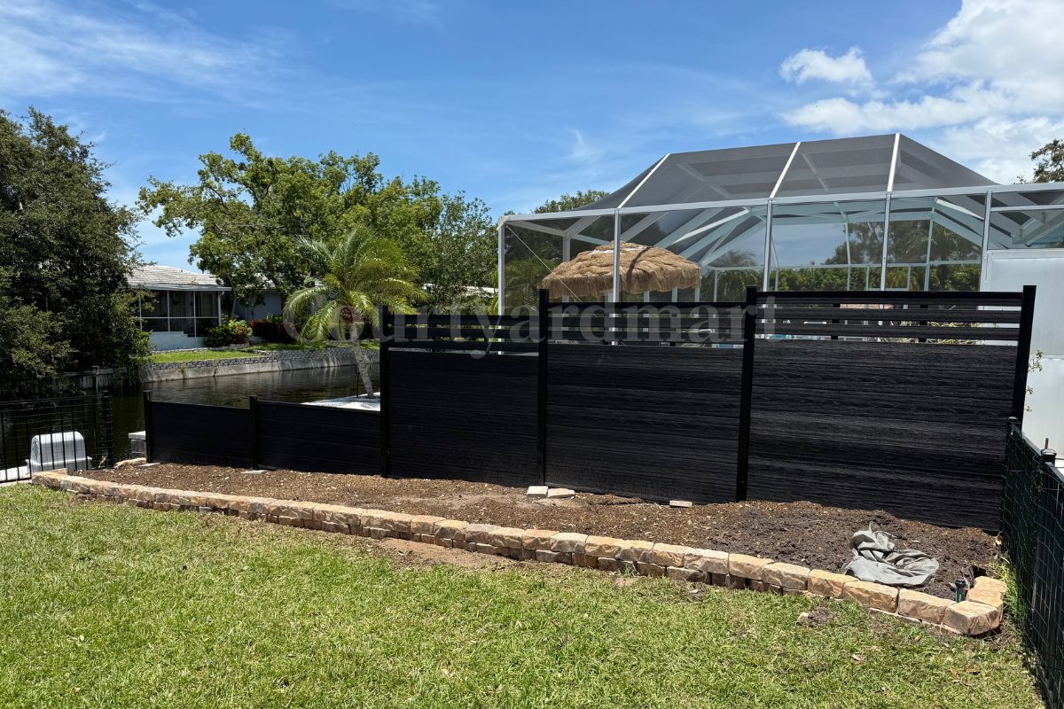 semi-privacy fence