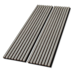 Modern Acoustic Wood Slat Wall Panels - Stylish Noise Reduction for Contemporary Interiors - CourtyardMart