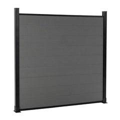 mondaria 6 ft Composite Privacy Fence Panel Outdoor courtyards extremely low - maintenance privacy - CourtyardMart