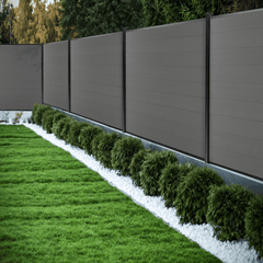 mondaria 6 ft Composite Privacy Fence Panel Outdoor courtyards extremely low - maintenance privacy - CourtyardMart
