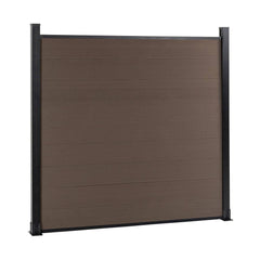 mondaria 6 ft Composite Privacy Fence Panel Outdoor courtyards extremely low - maintenance privacy - CourtyardMart