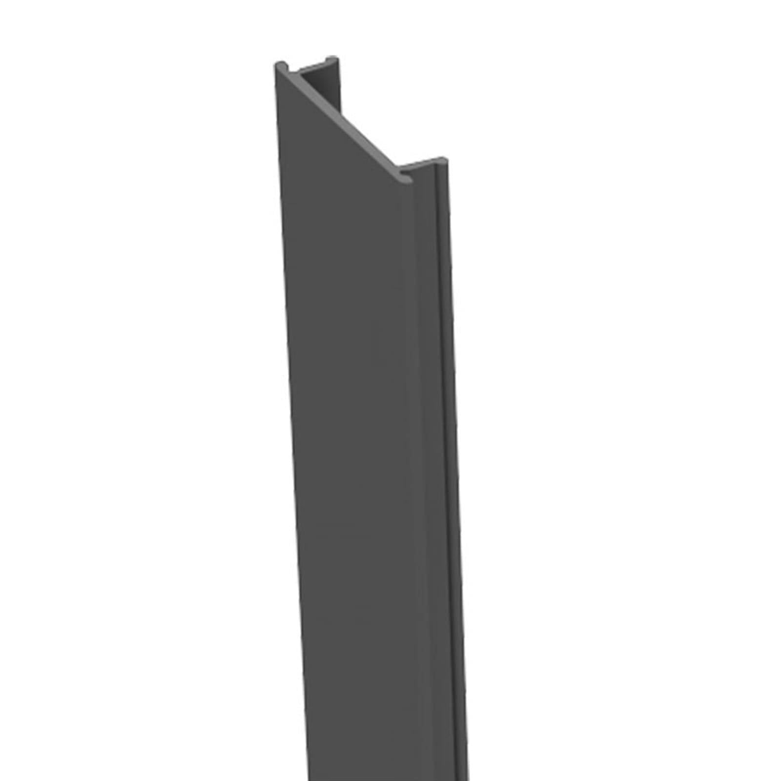 Mondaria 6.2 ft Horizontal Composite Privacy Garden Fence Post - Set of 2 - CourtyardMart