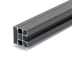 Mondaria 6.2 ft Horizontal Composite Privacy Garden Fence Post - Set of 2 - CourtyardMart