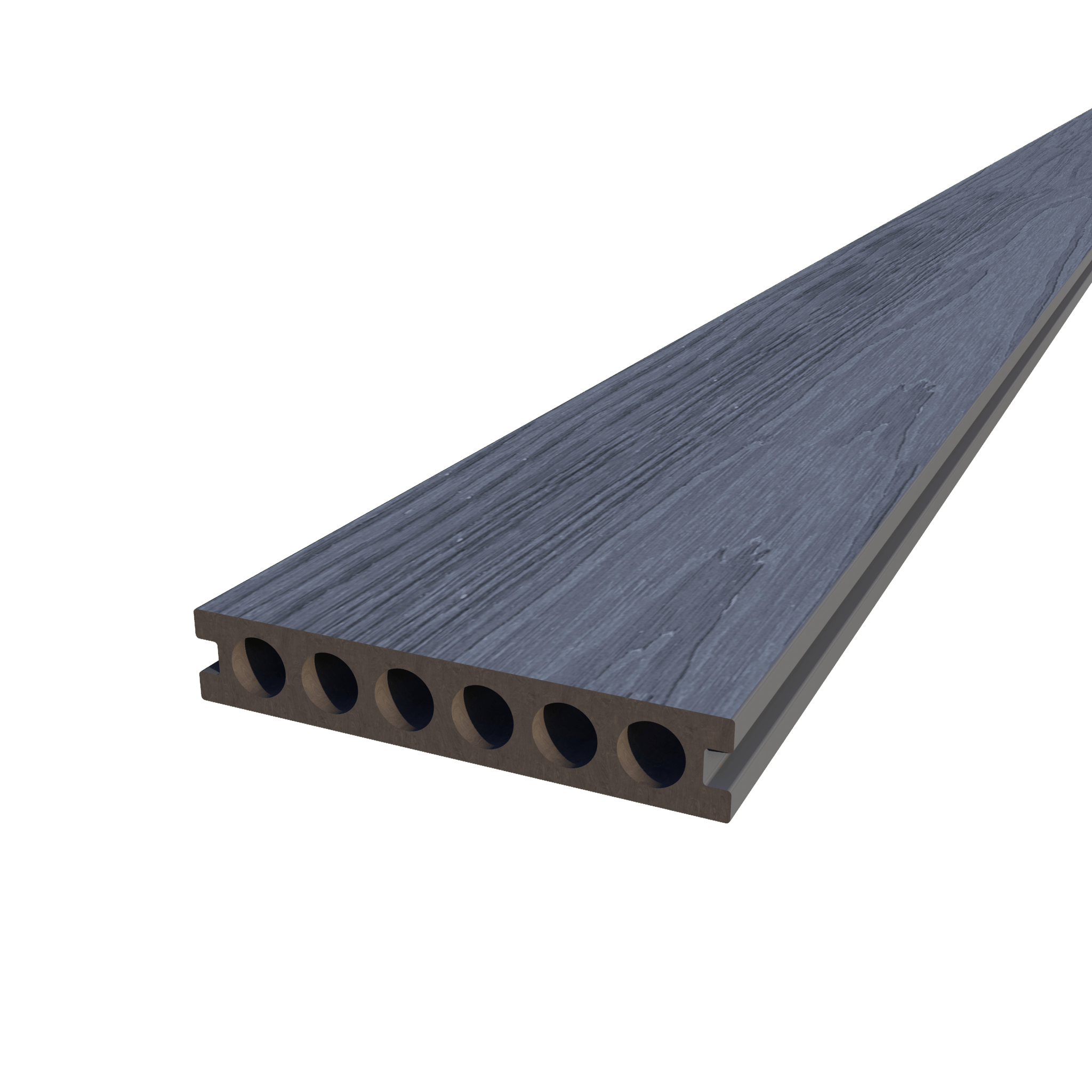 Mondaria Composite Decking Boards 96in*5.4in*0.9 Courtyard Terrace Rigid Surface Hard - CourtyardMart